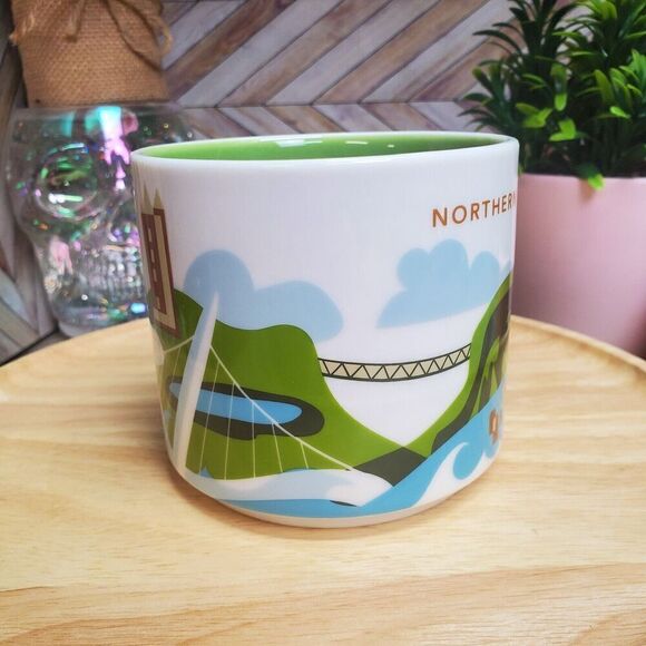 Starbucks Northern Ireland YAH Mug Giants Causeway Dark Hedges New You Are Here - Picture 5 of 7